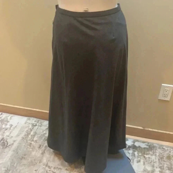 Talbots 100%wool A-line maxi skirt - Picture 6 of 12